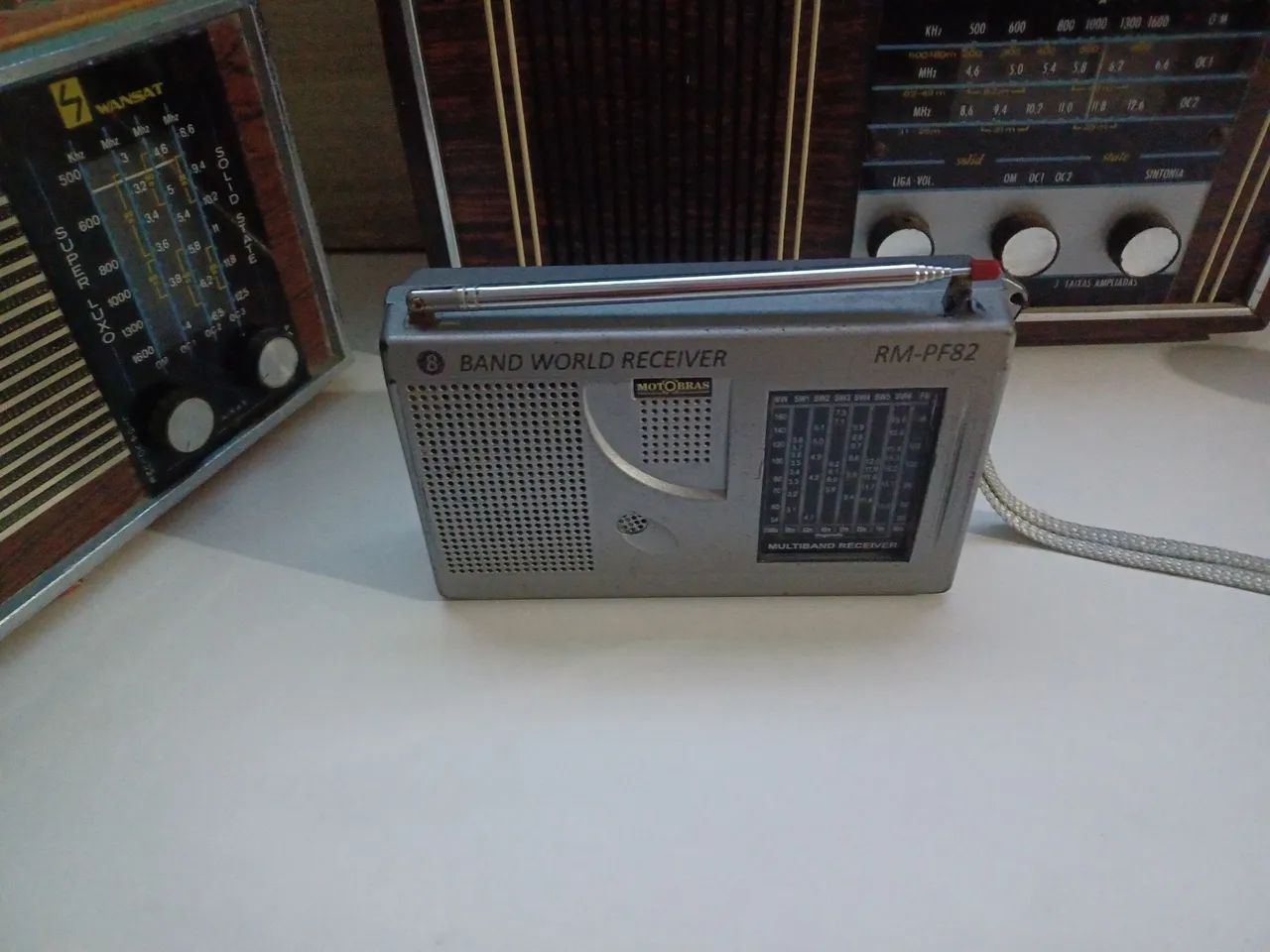 Rádio Motobras 8 faixas Multiband