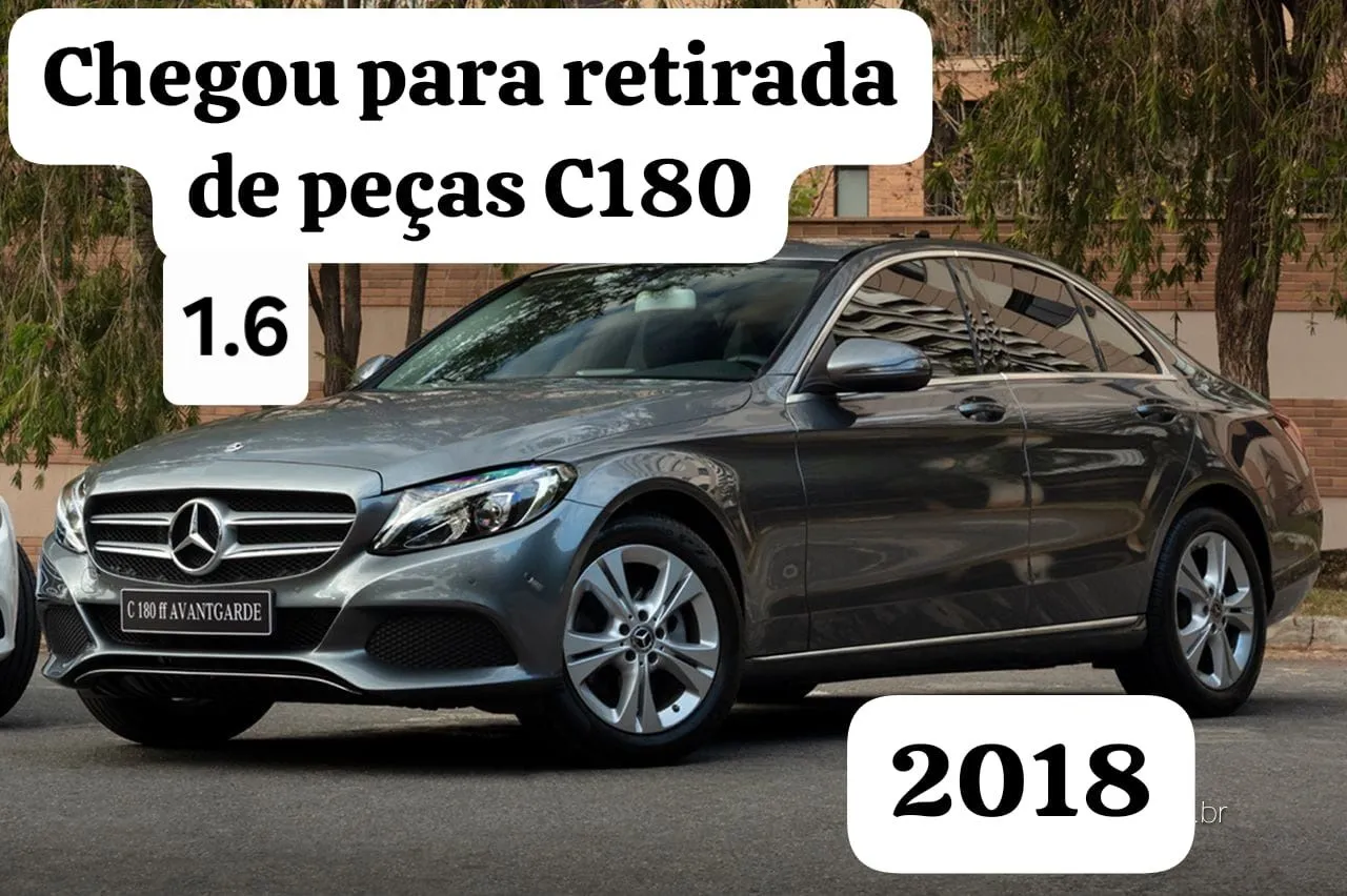 Sucata Peças C180 1.6 2018