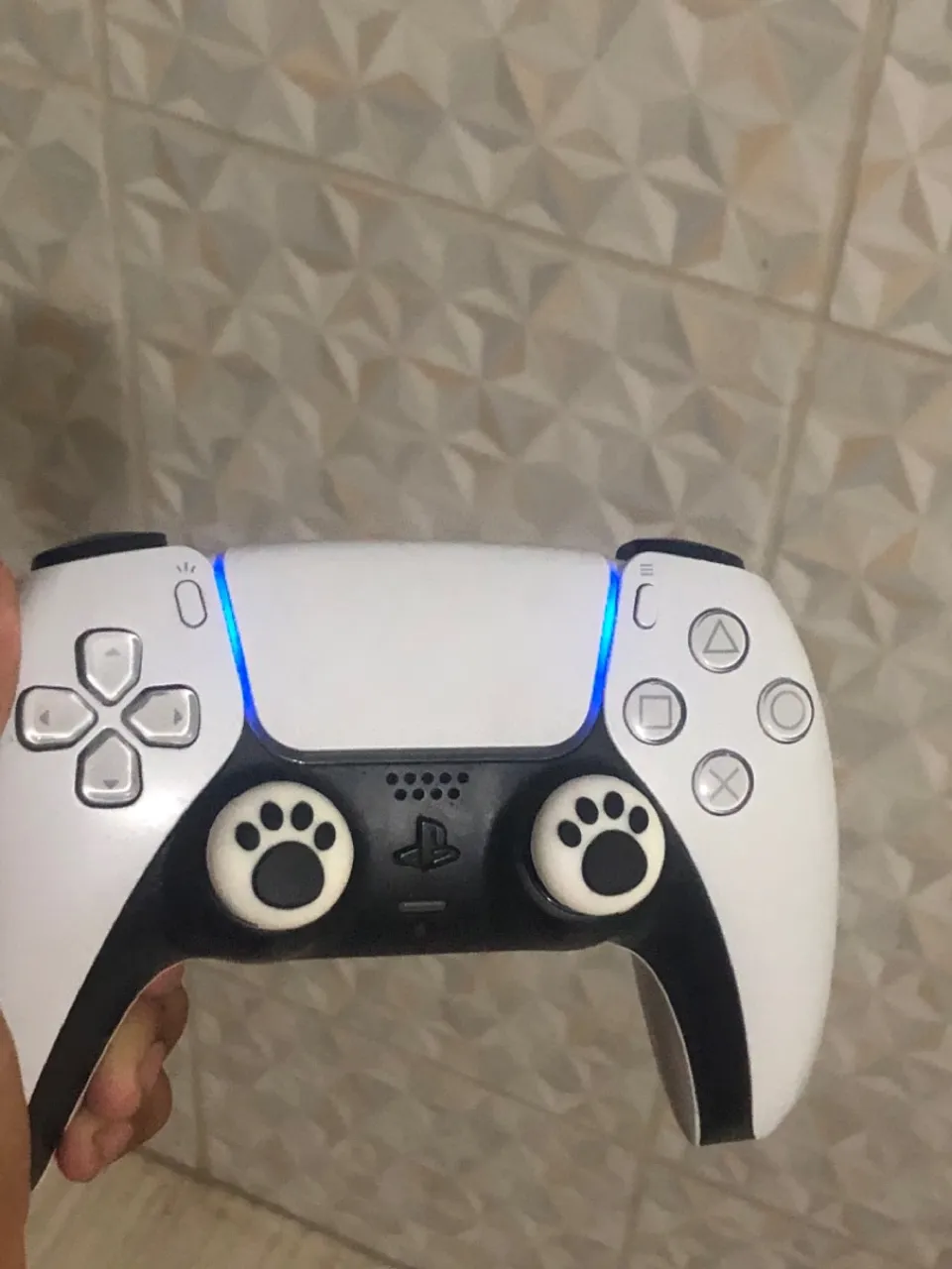 Controle de PS5 com Glip de Patinha