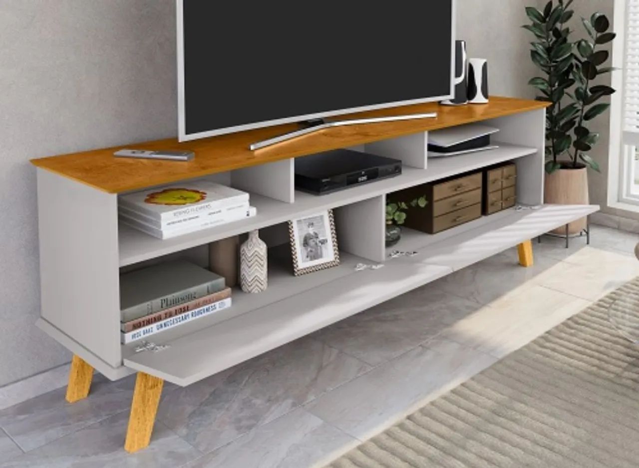 Rack Bancada grande Estilo Retrô ( Montagem grátis)  - Foto 3