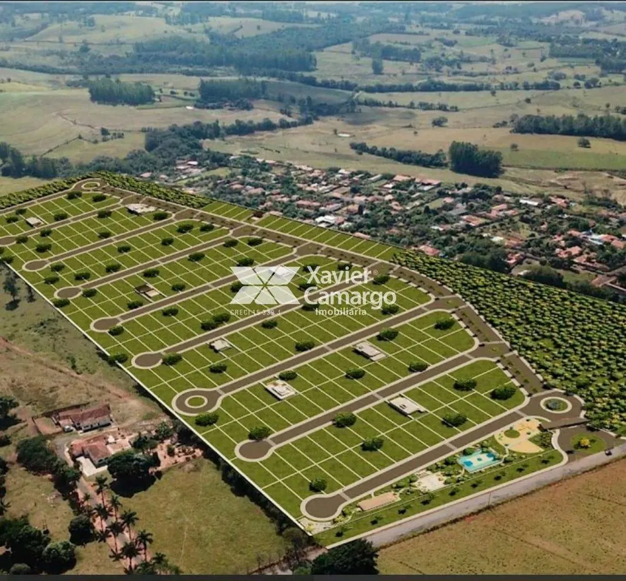Terreno em condomínio à venda no Portal das Laranjeiras (Corumbataí-SP)