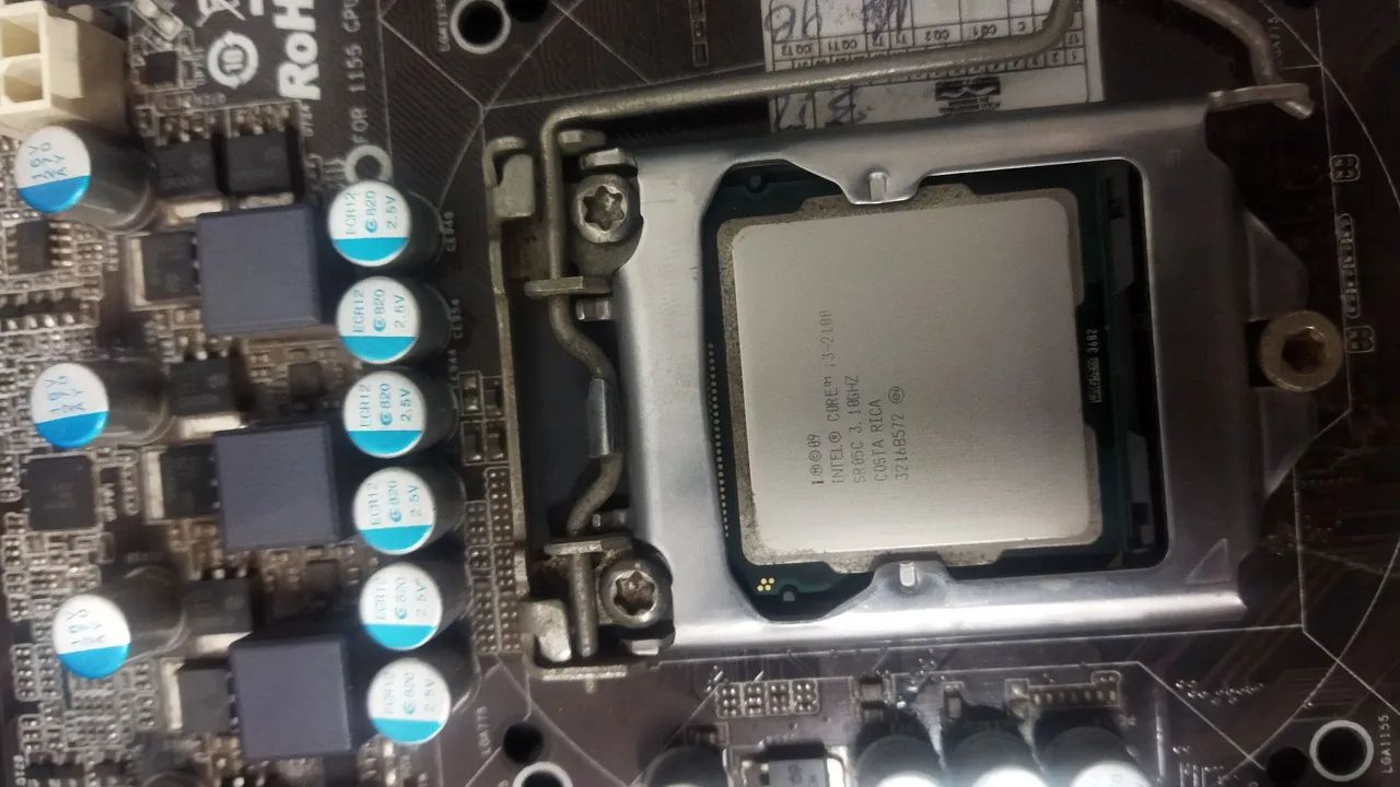 Kit ASRock H61M-HVS + I3 + 240gb SSD - Foto 3