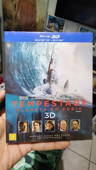 Blu-ray 3D + 2D Tempestade Planeta Em Fúria Lacrado 