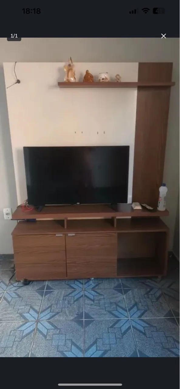 Rack em ótimo estado de conservação