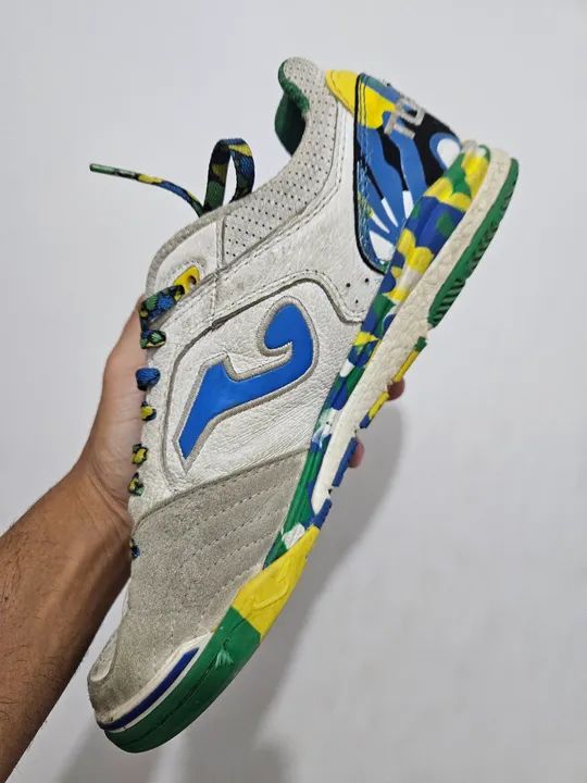 Chuteira Joma Topflex Rebound versão Ferrão - 38 (25.5) - serve para quem calça 40 - Foto 6