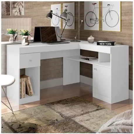 MESA ESCRITÓRIO EM L