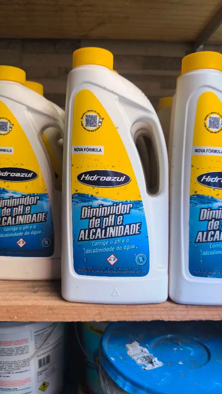 Diminuidor de pH e Alcalinidade para Piscina - Hidroazul
