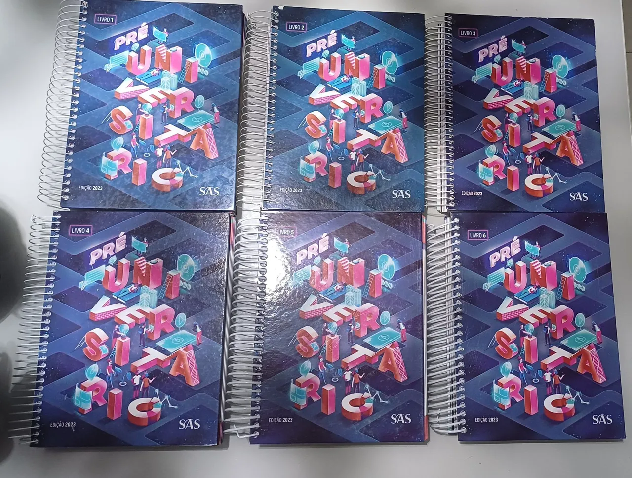 Apostilas SAS Pré-Universitário - Edição 2023 - Kit Completo