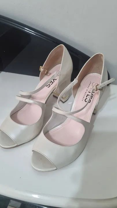 Sapato Noiva Jorge Bischoff Linha Noiva Sapato Sandália Noiva