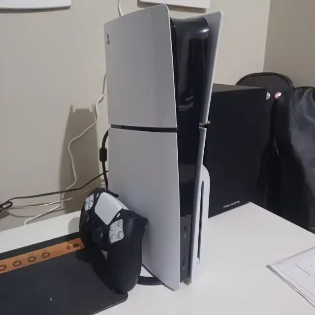 Playstation 5 Slim Seminovo + Lote de Jogos - Foto 4