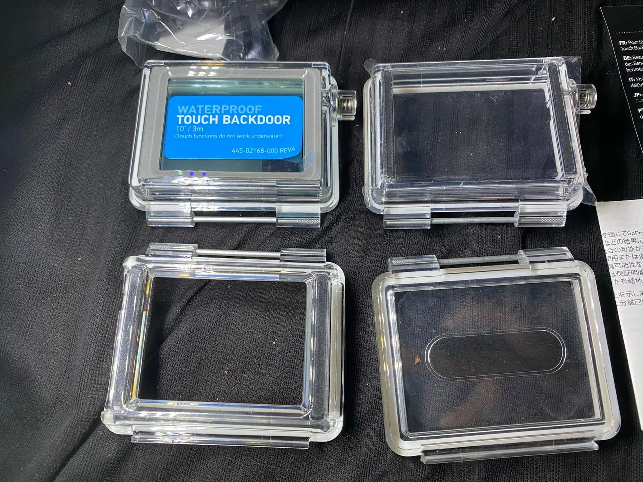 telas traseiras gopro 3 / original marca gopro - 4 tipos de capa traseira / backdoor  - Foto 4