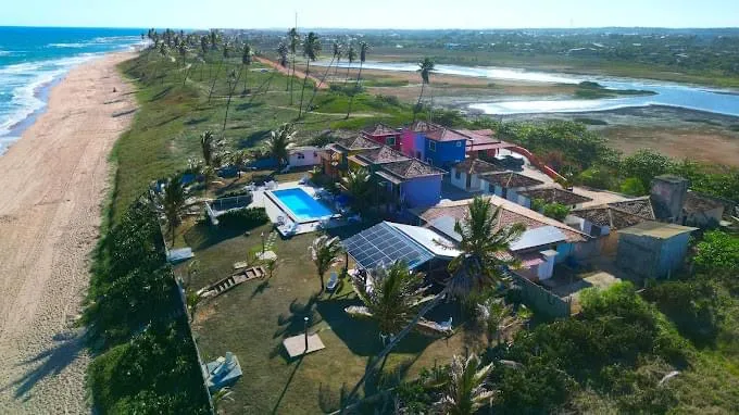BELÍSSIMA POUSADA PÉ NA AREIA 3.683m² 15 QUARTOS 10 SUÍTES 20 VAGAS VISTA MAR INFRA VENDE