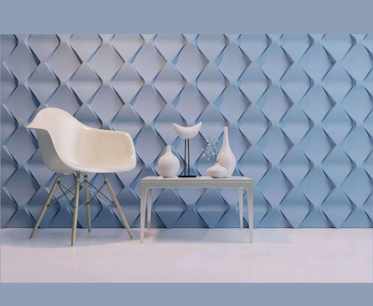 Placa de gesso 3d para decoração de ambientes 