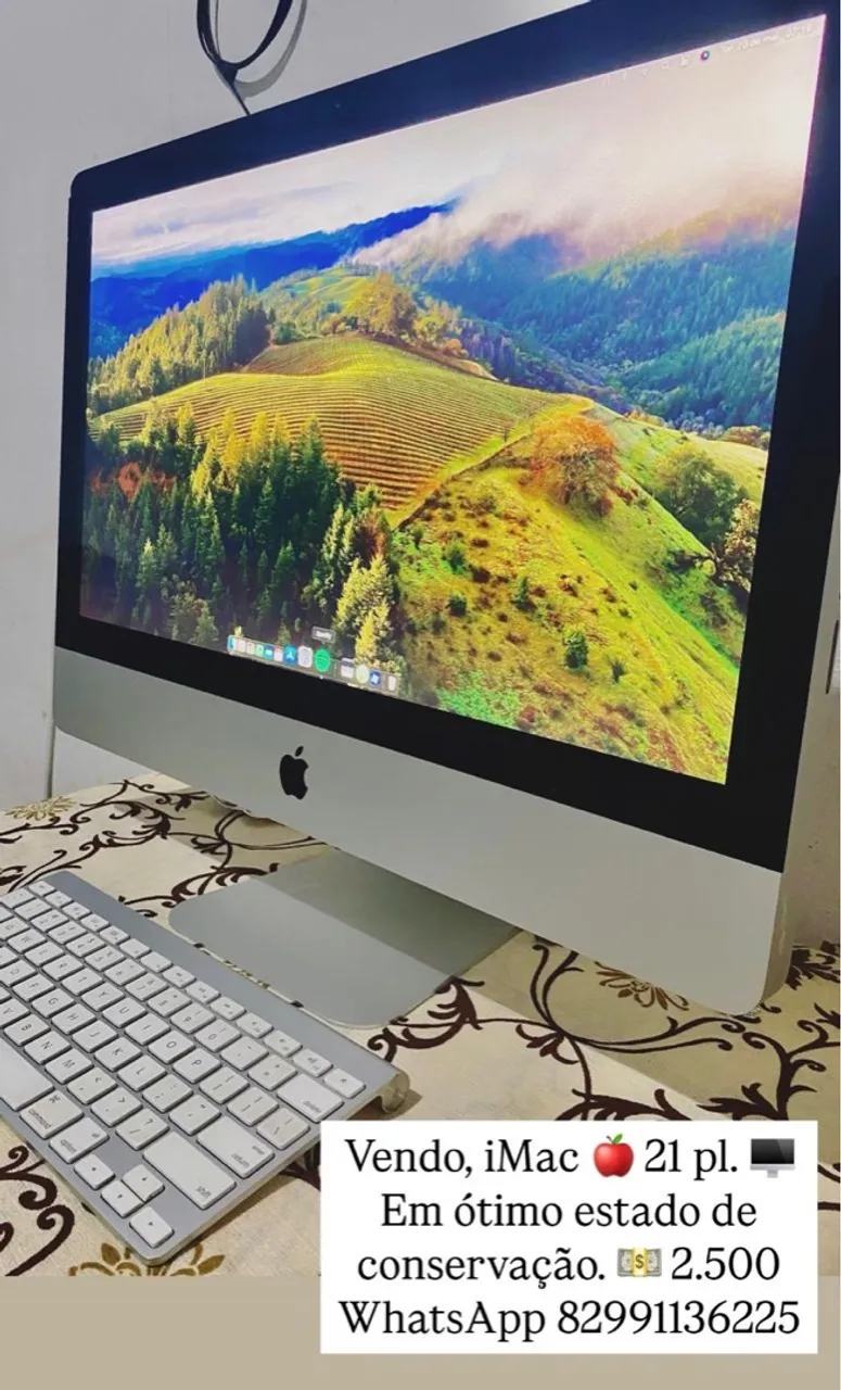 iMac 21 pol. Ótimo pra vc