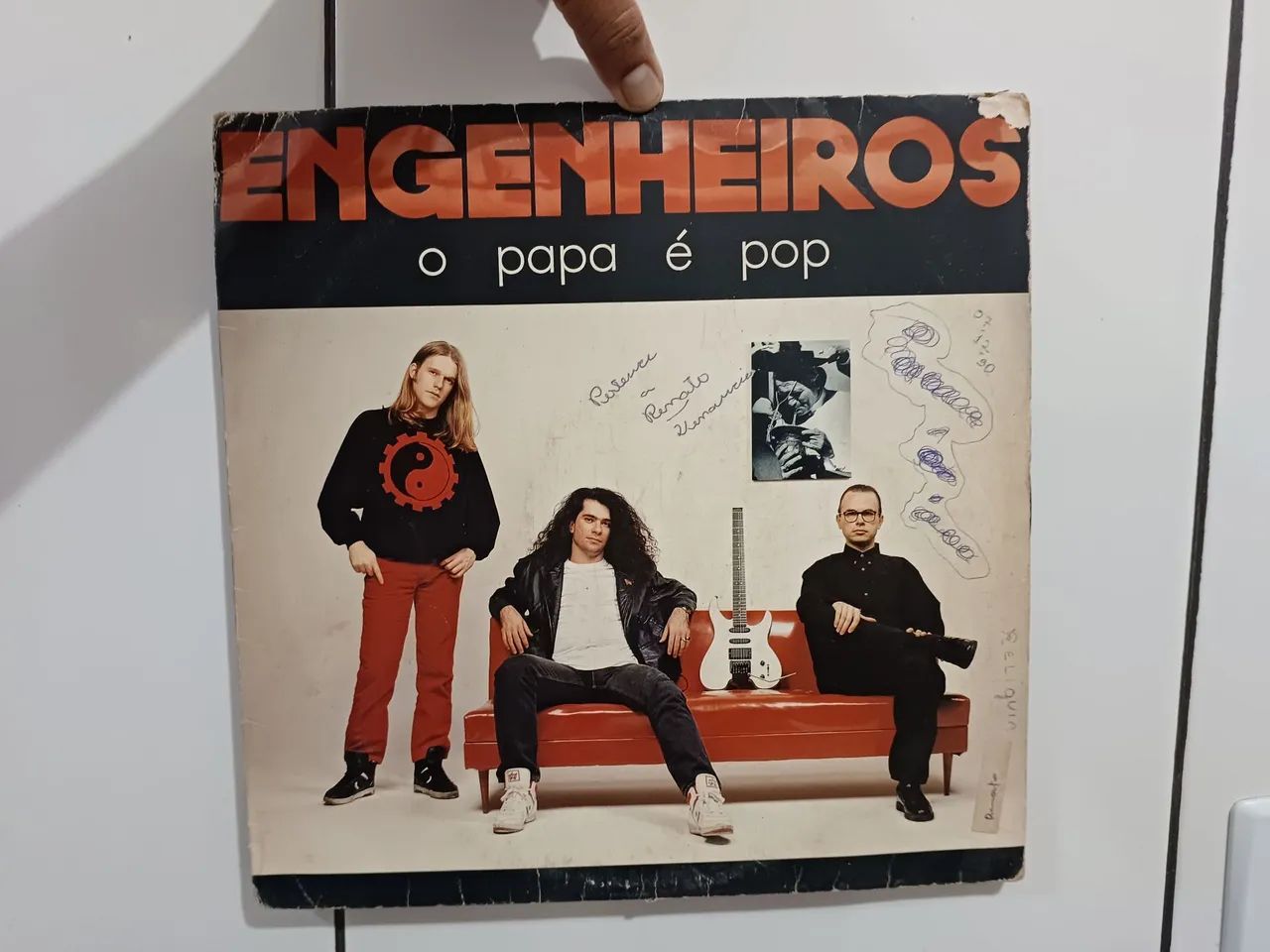 Vinil - Engenheiros do Hawai - O papa é pop - 1990