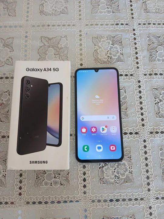 Samsung galaxy A34, 6G ram, 128g memória 