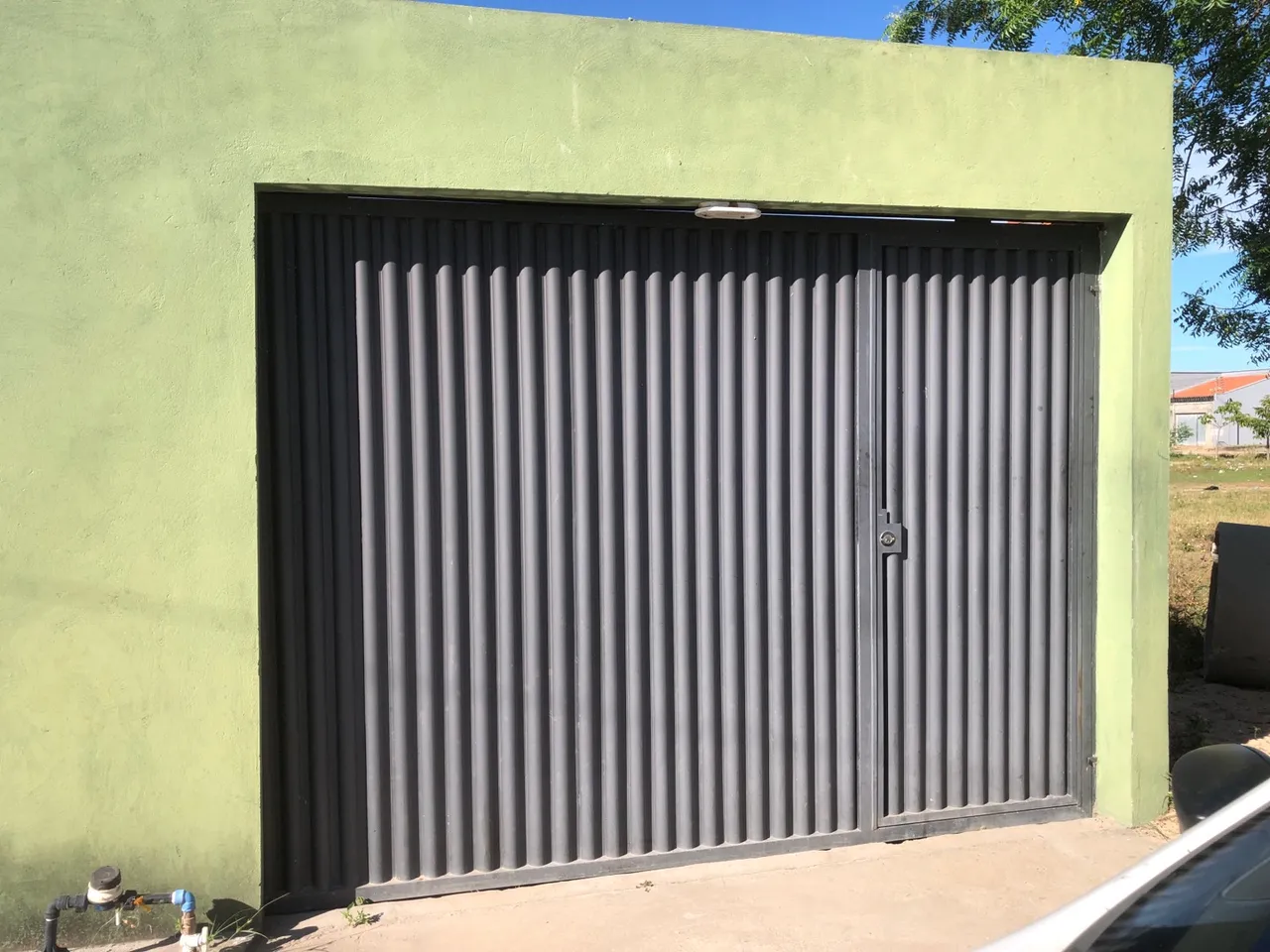 Portão galvanizado