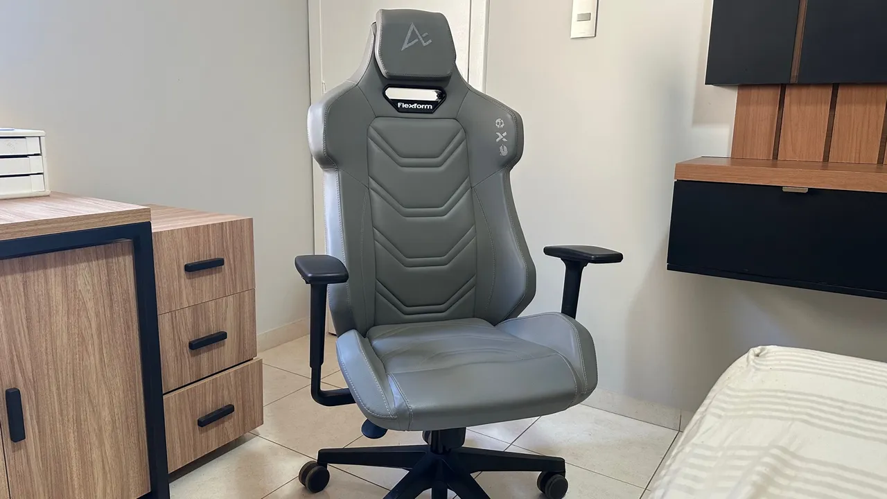 Cadeira Flexform Alpha Lite Cinza