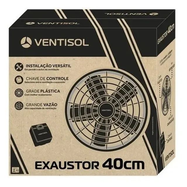 Exaustor 40Cm Exaustão e Ventilação Ventisol - Foto 5