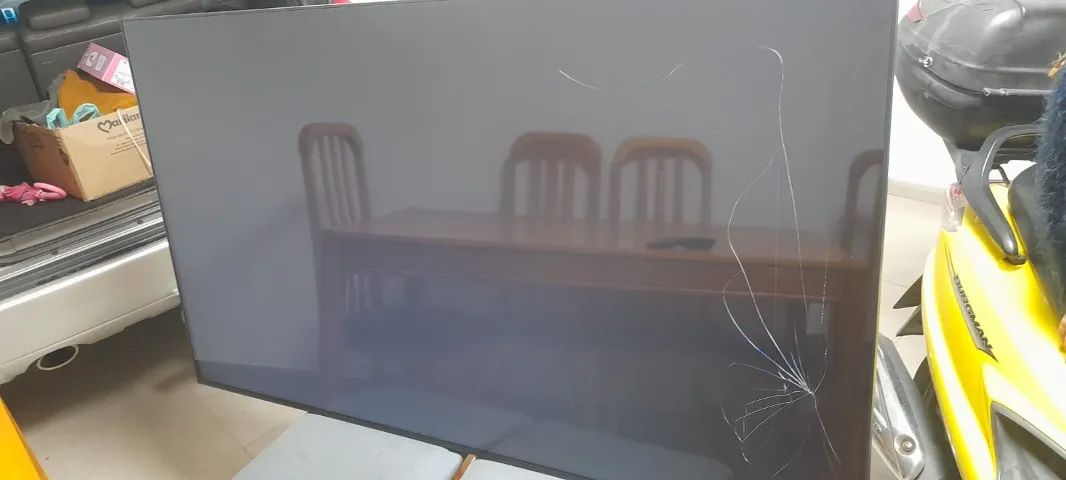 TV LG 65 nanocell tela quebrada - Foto 3