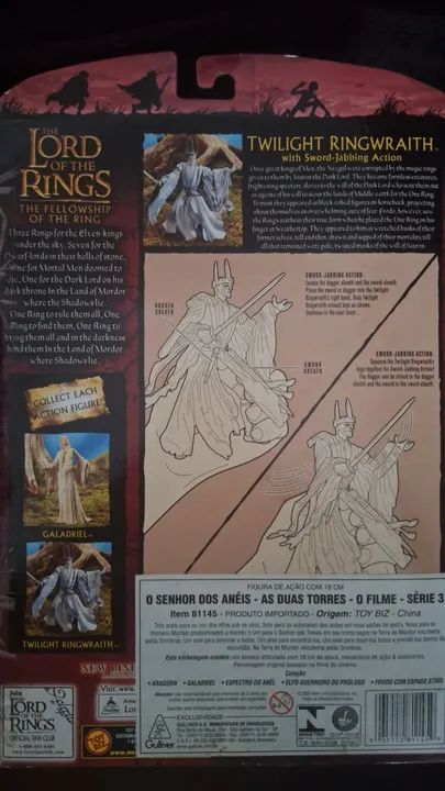 Figura de Ação do Senhor dos Anéis - Twilight Ringwraith - Foto 3