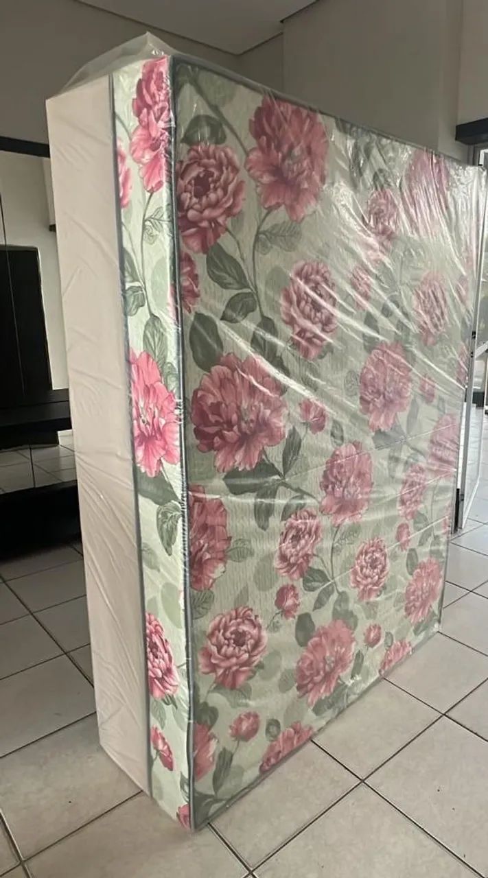 Cama box casal espuma - Novas frete grátis 
