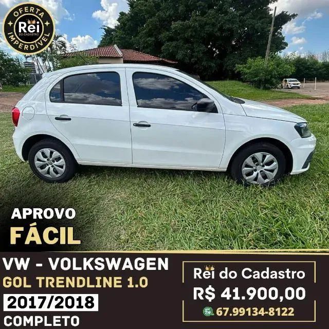 Gol Trendline 1.0 2017/2018 -Completo- R$ 41.900,00 - Rei do Cadastro - Foto 4