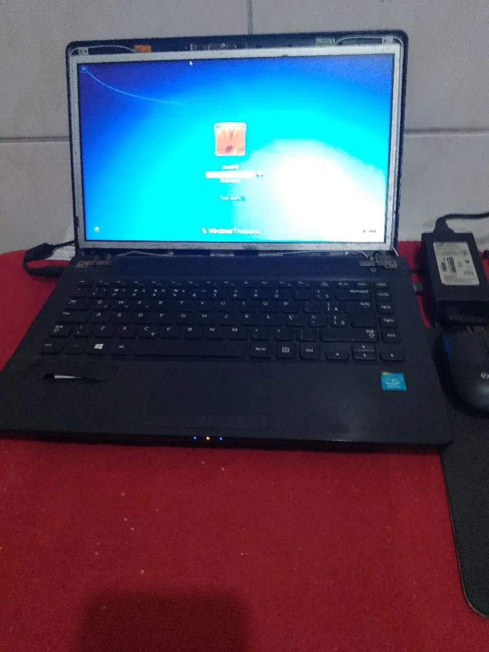Notebook Samsung, 14 polegadas, modelo NP270E-4E. - Foto 2