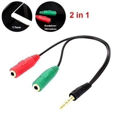 Cabo Adaptador Áudio 