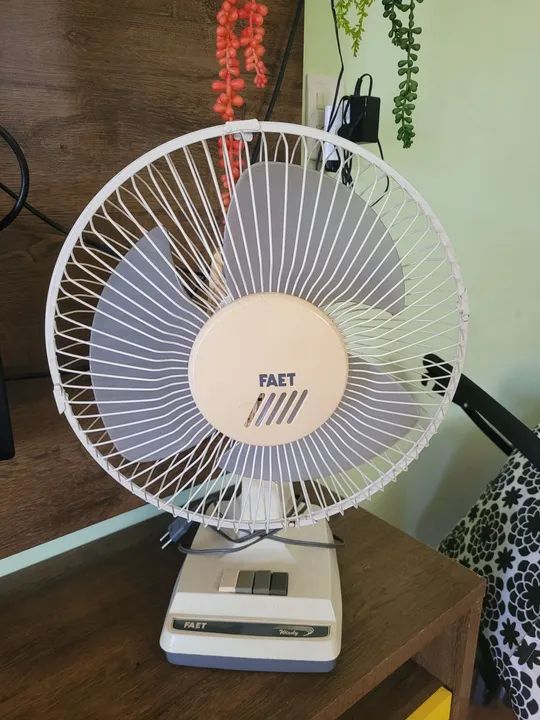Ventilador antigo Faet 3 pas - leia