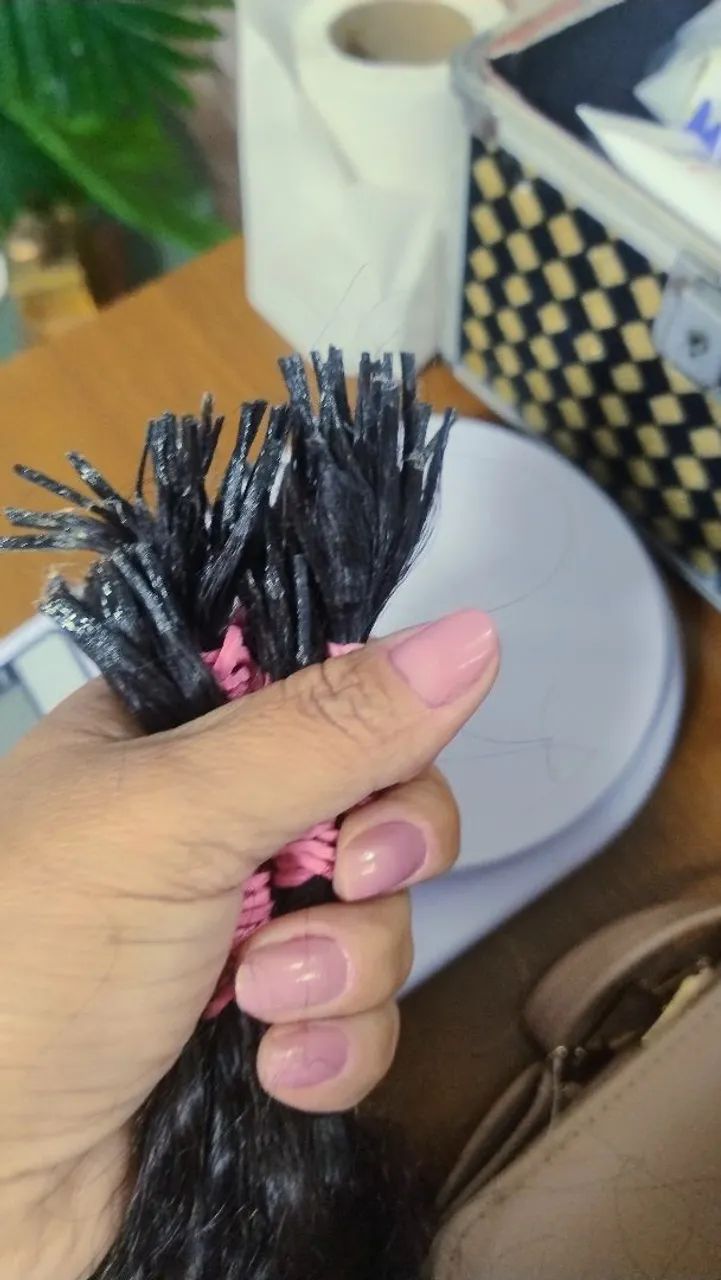 Mega Hair Cabelo Humano - 2 Mechas - Ondulado - Foto 4