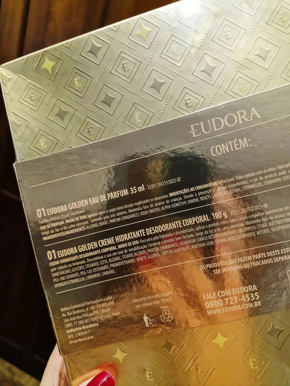 Kit Presente Eudora Golden - Foto 2