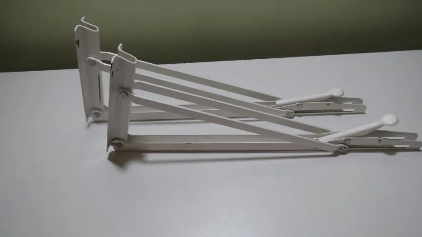 Mão francesa seminovo cor branca vendo o par  - Foto 2