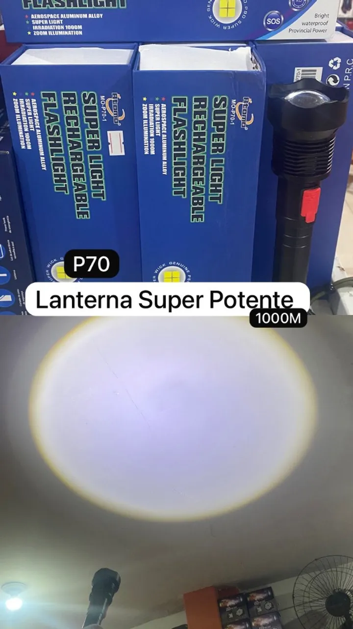 Lanterna Super Potente 1000m MO-P70-1