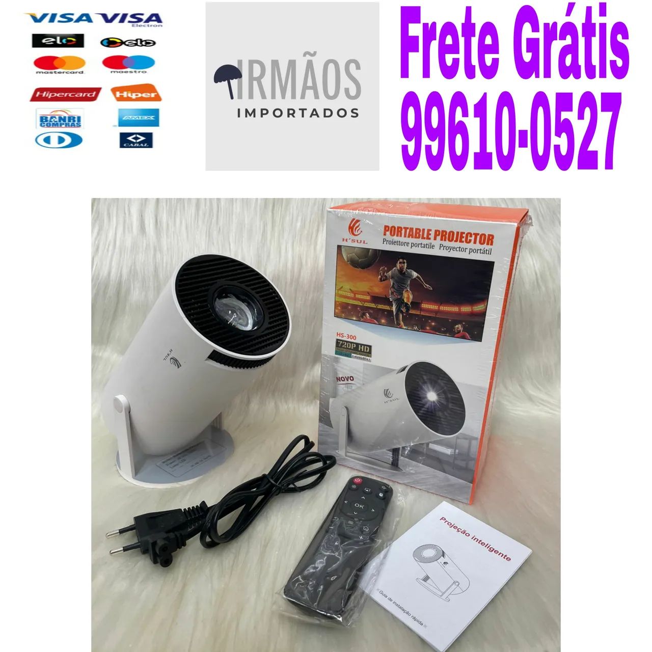 Projetor Portátil Android Hsul 