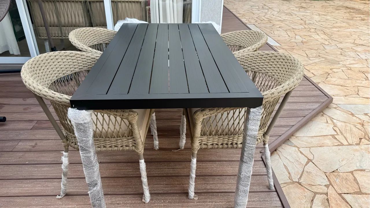 Mesa de jantar para area externa - Foto 2