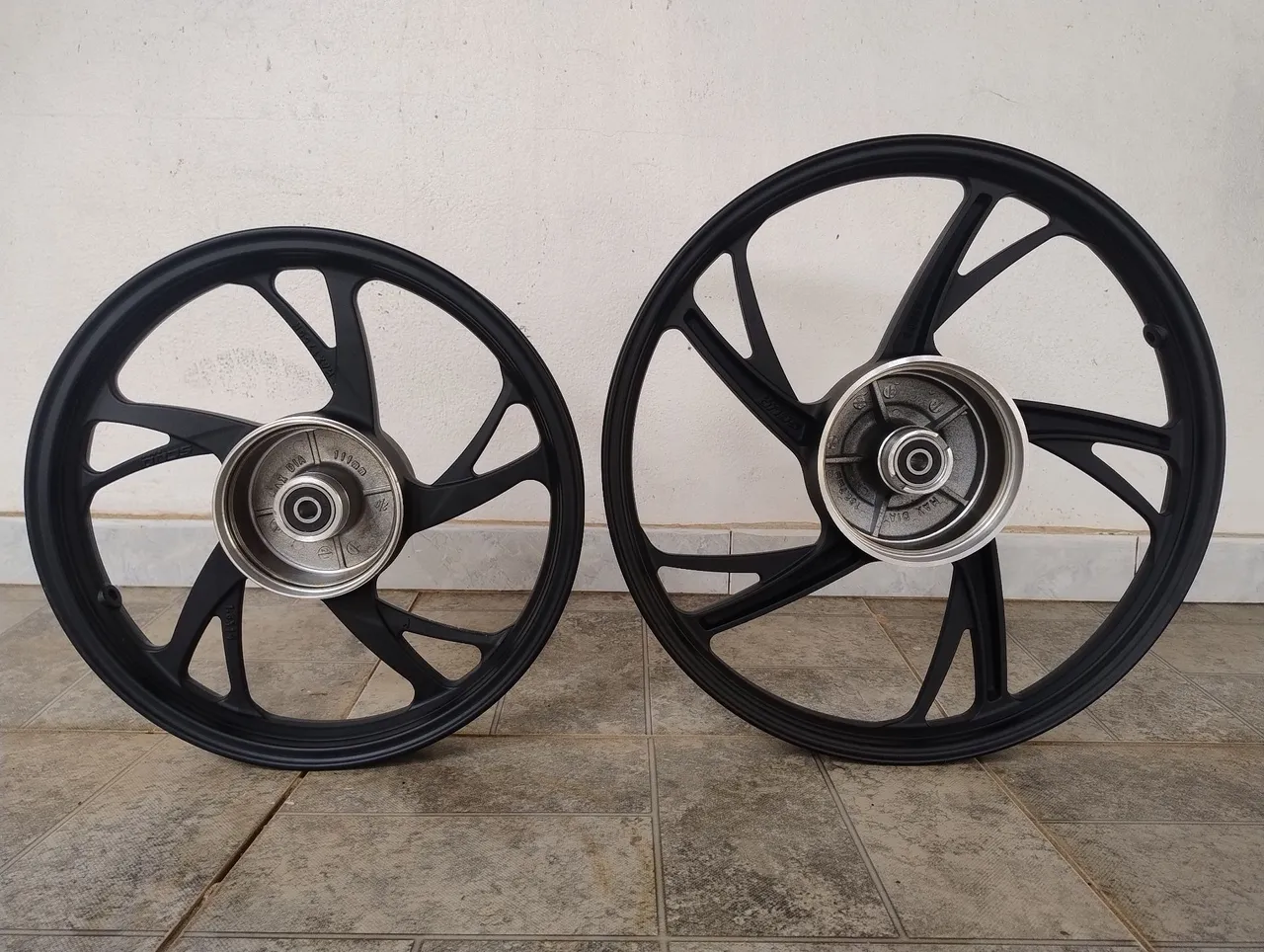 Rodas de liga leve para motocicleta