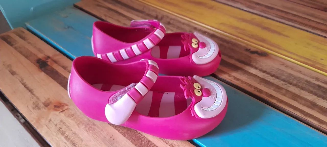 Sapatilha Mini Melissa Cheshire Cat - Foto 2