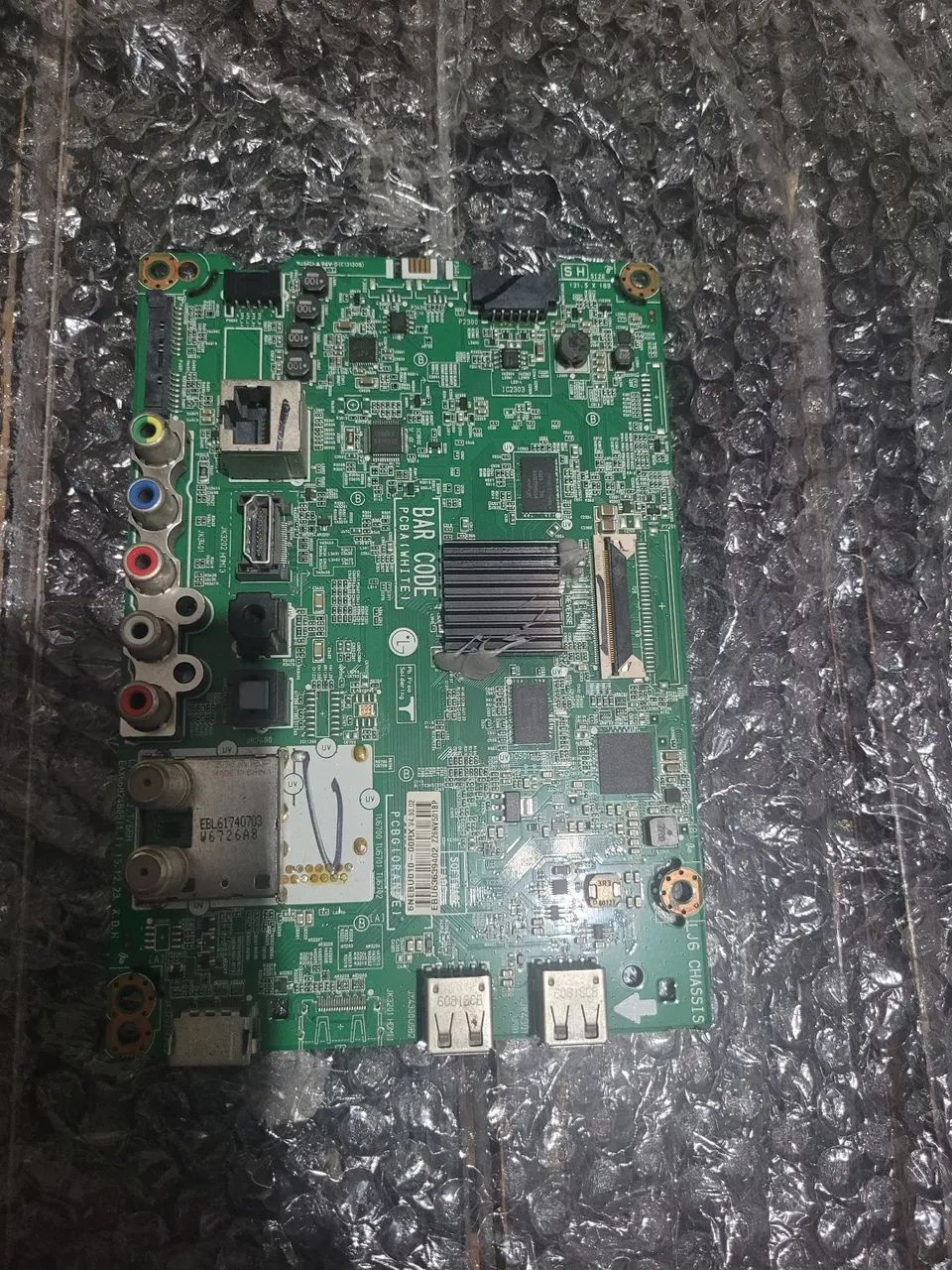 Placa principal TV LG 55lh6000 eax66824805 leiam o anúncio 