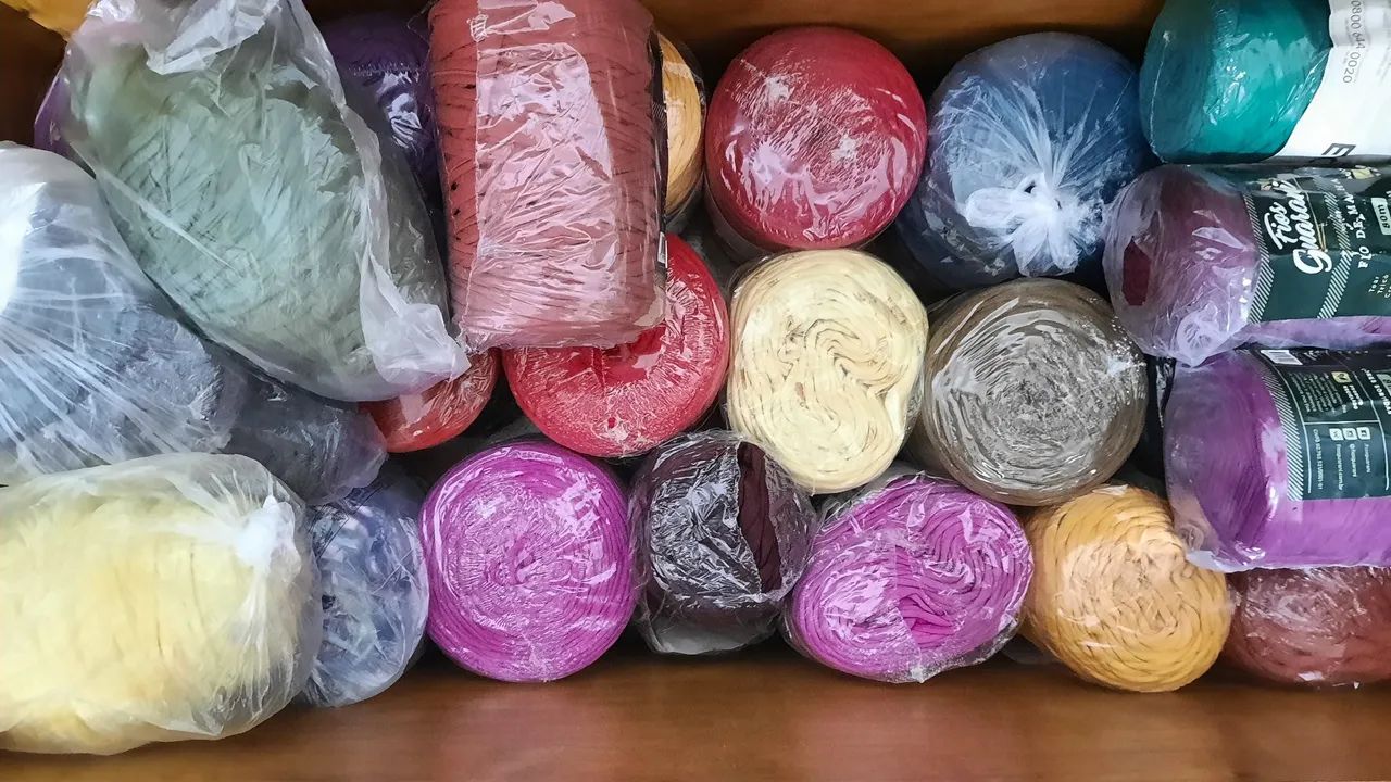 Fio de Malha para Artesanato - Foto 4