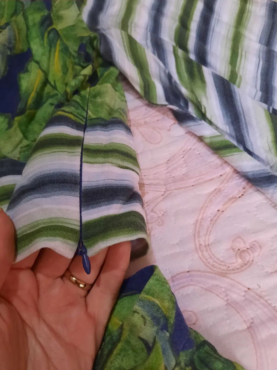 Conjunto anemess estampado tropical - Foto 3