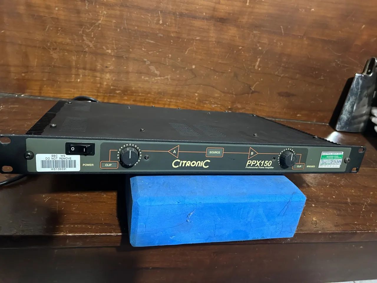 Amplificador Inglês CitroniC PPX150 - Foto 3