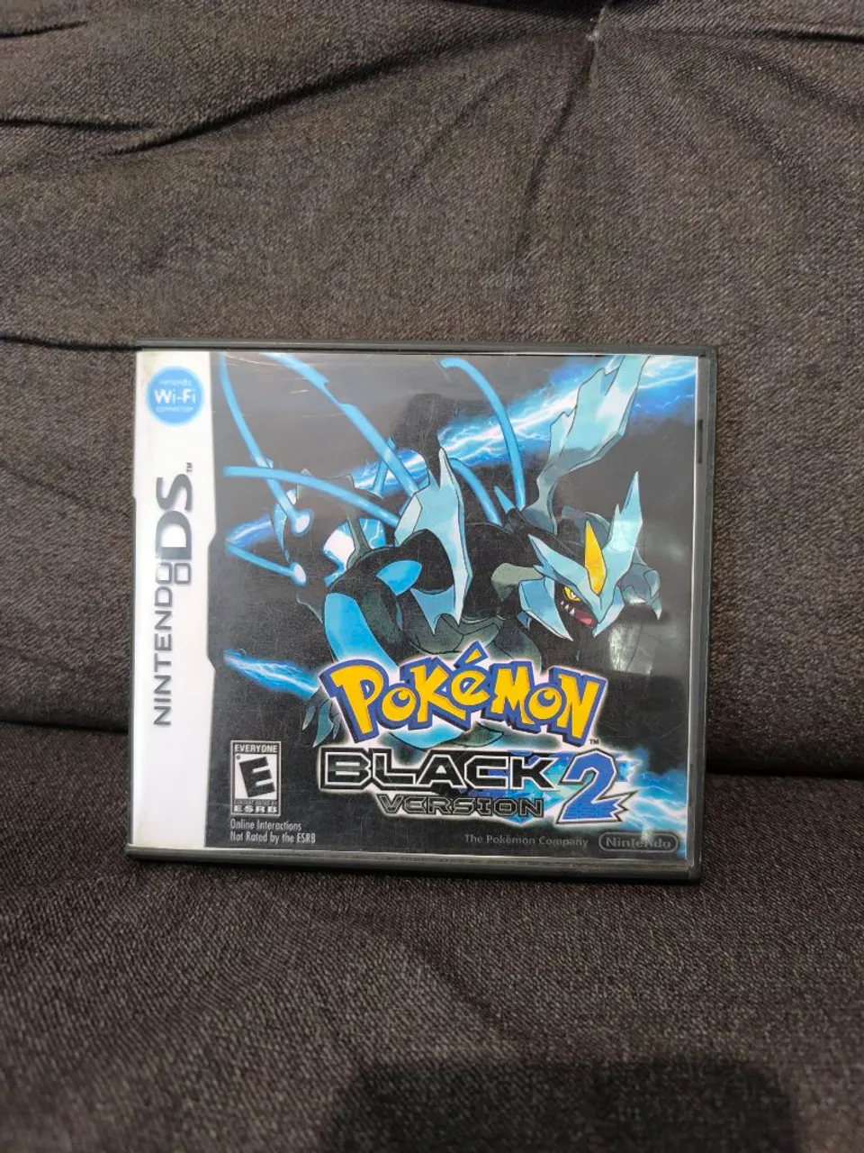 Pokémon Black Version 2 - Nintendo DS capa reimpressão