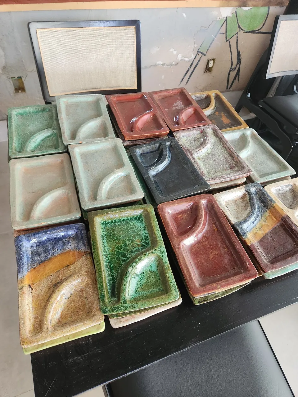 Louças em cerâmica artesanais