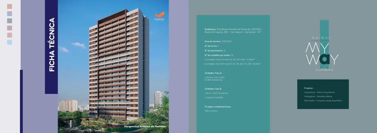 Breve Lançamento My Way Guanabara, Apartamentos e Kitnets de 36m2 e 57,86m2, Cozinha Ameri