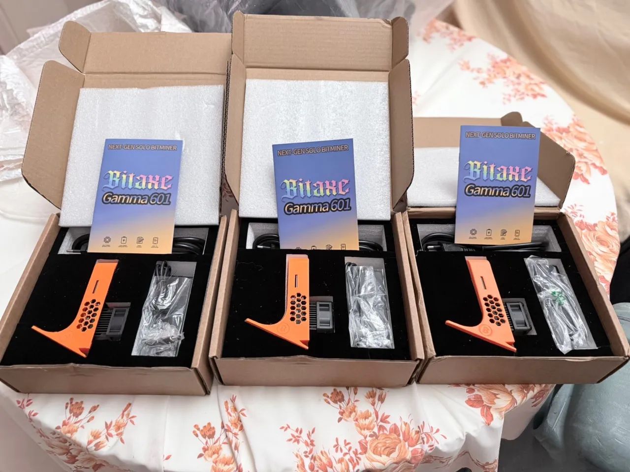 Asic Bitcoin Miner Bitaxe Gamma 1.2th/s dual voltage64167702676738123