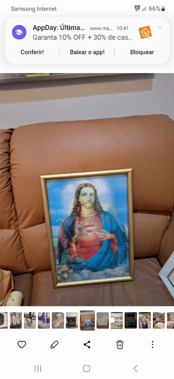 Quadro Jesus Cristo Sagrado Coração