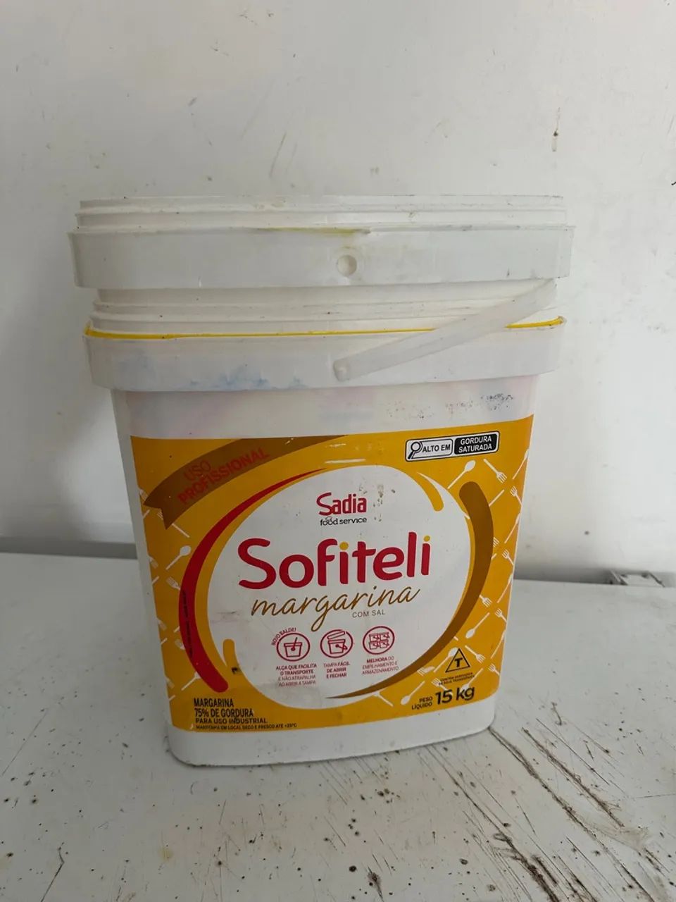 Vende balde super resistente 15kg  R$6,00  * - Foto 2