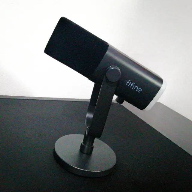 Microfone Gamer Fifine AM8 RGB - Foto 4