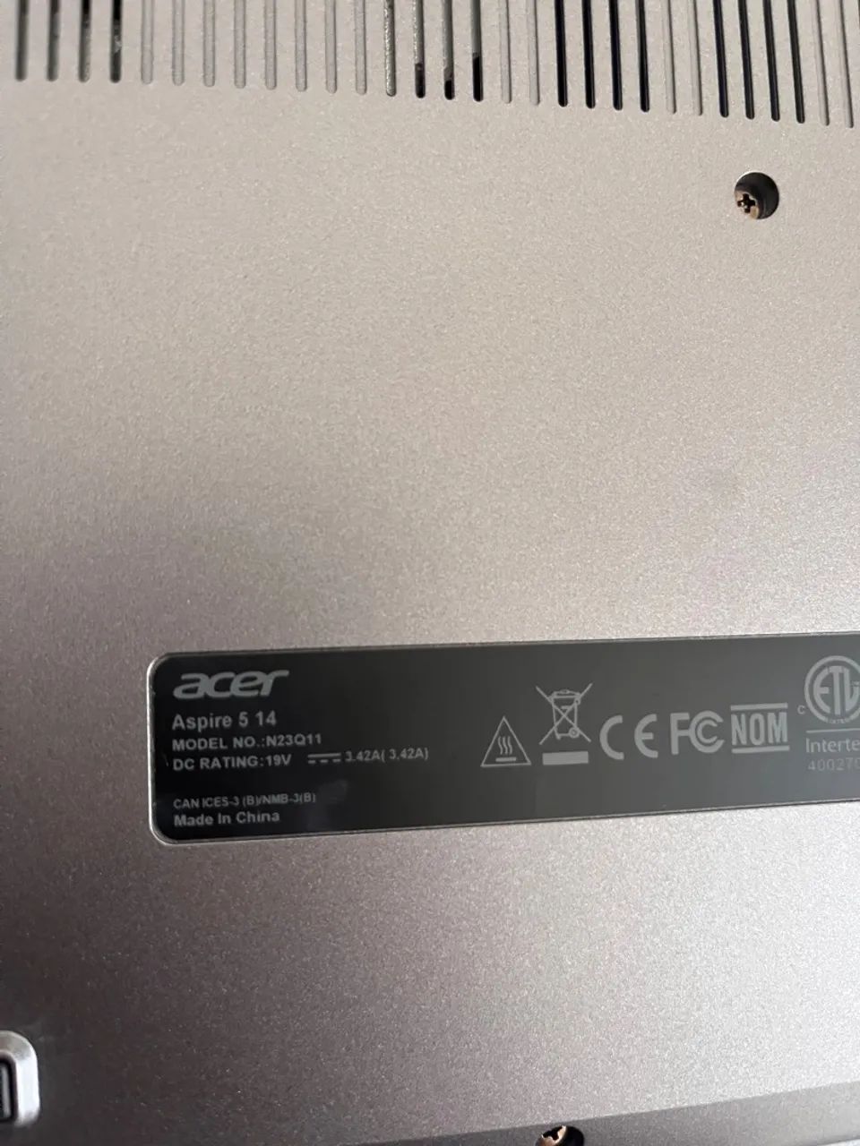 Vendo Notebook Acer Aspire 5 A514-54-590S - i5 13ª Geração - Foto 5